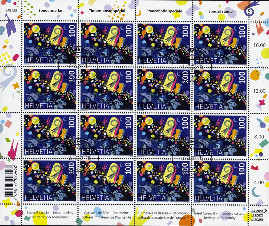 100 Rp. Basler Fasnacht