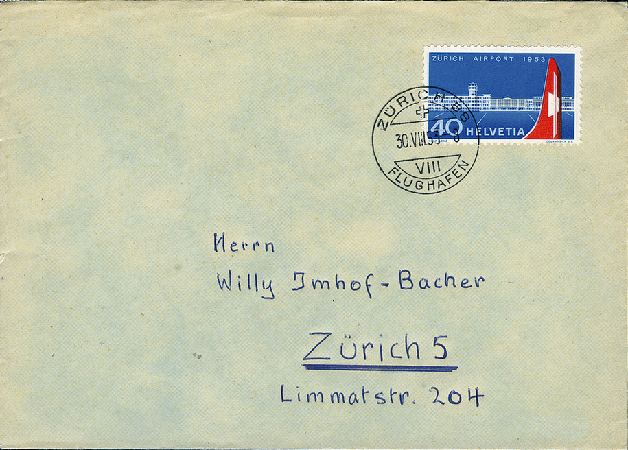 40 Rp. Flughafen Zürich