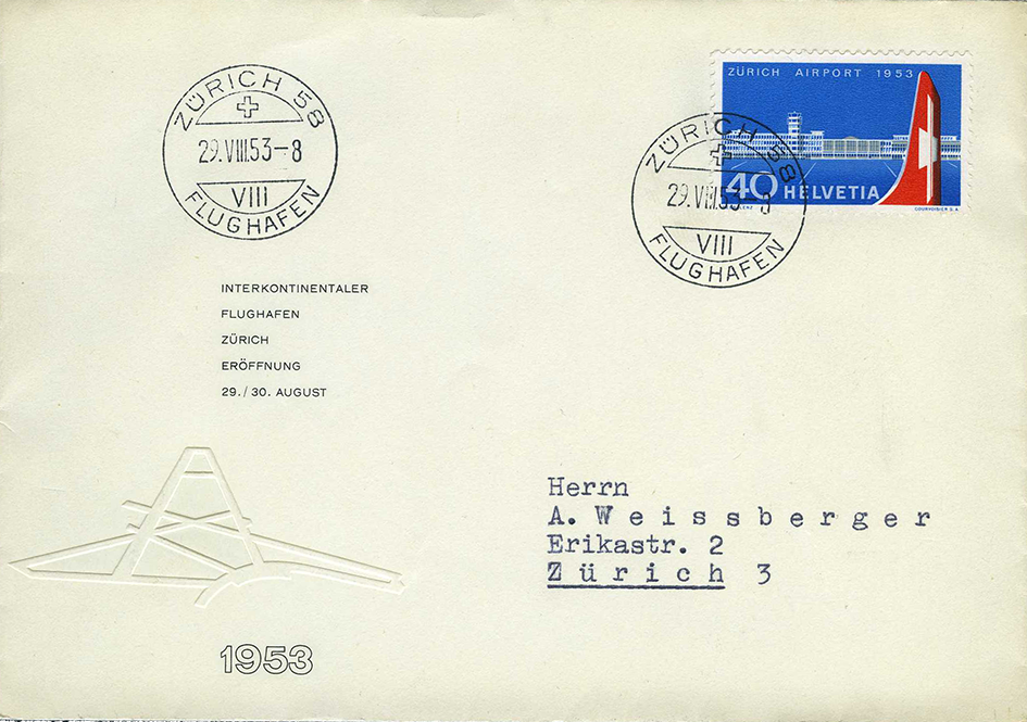 40 Rp. Flughafen Zürich, d