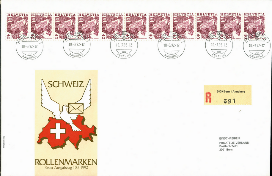 40 Rp. Escalade Genève