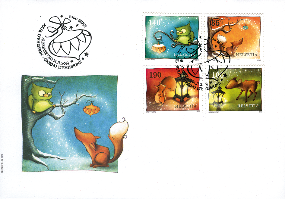 2013, Weihnachten, "Gelbes statt weisses Papier"