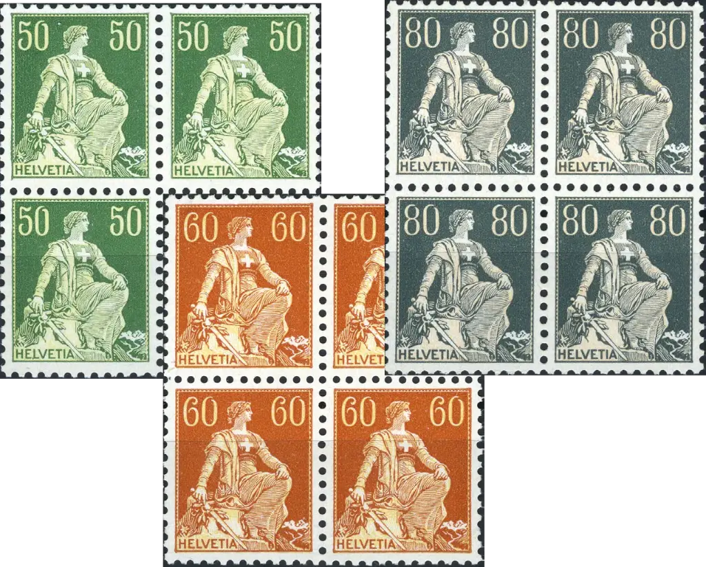1940, Helvetia mit Schwert