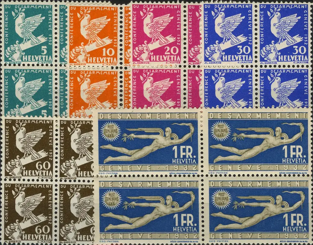 1932, Gedenkausgabe zur Abrüstungskonferenz in Genf