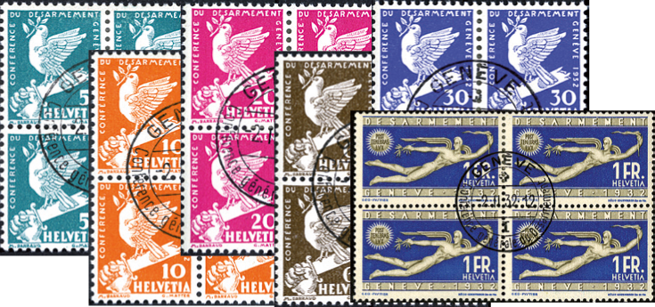 1932, Gedenkausgabe zur Abrüstungskonferenz in Genf