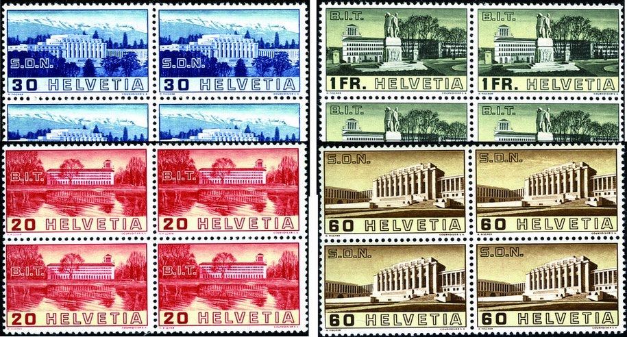 1938, Bilder der Völkerbunds- und Arbeitsamtsgebäude