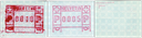 1981, ATM-Typ 6, &quot;Fetter dunkler Druck, fehlende Unterlinie im Wertstempel und Blinddruck&quot;