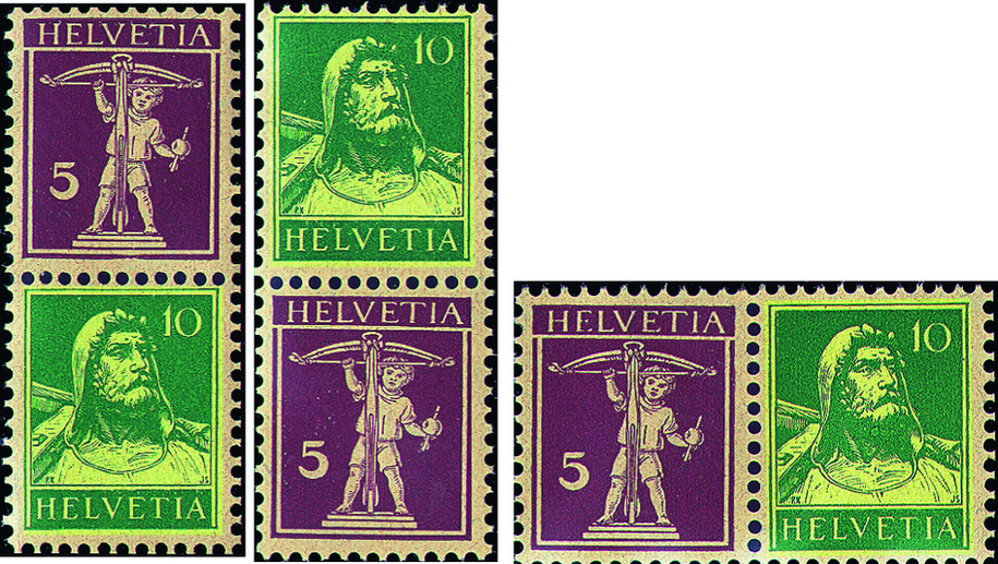 1927-1928, Tellknabe und Tellbrustbild