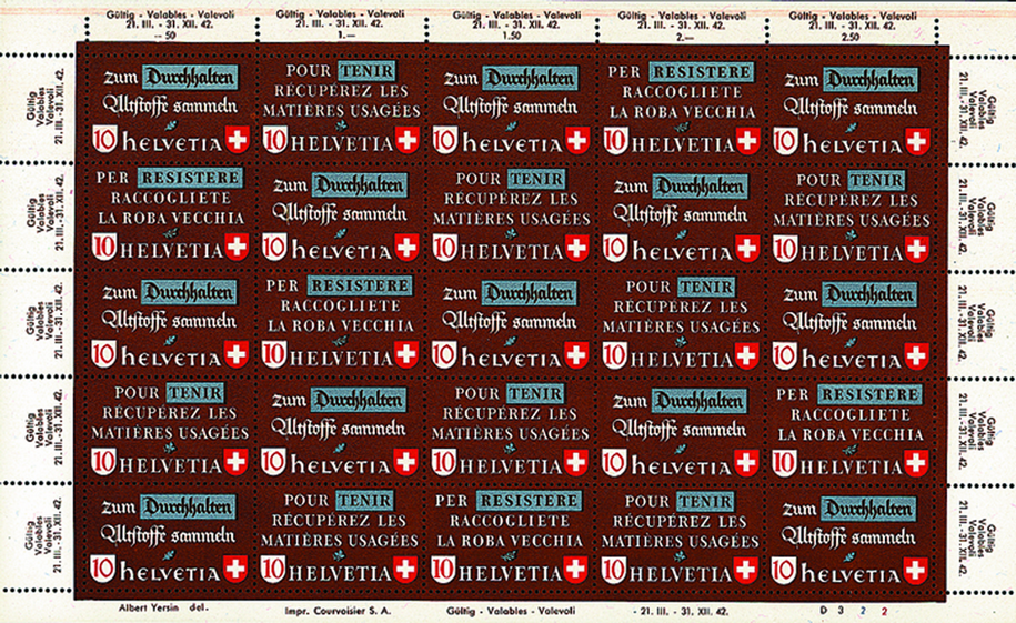 1942, Altstoffverwertung