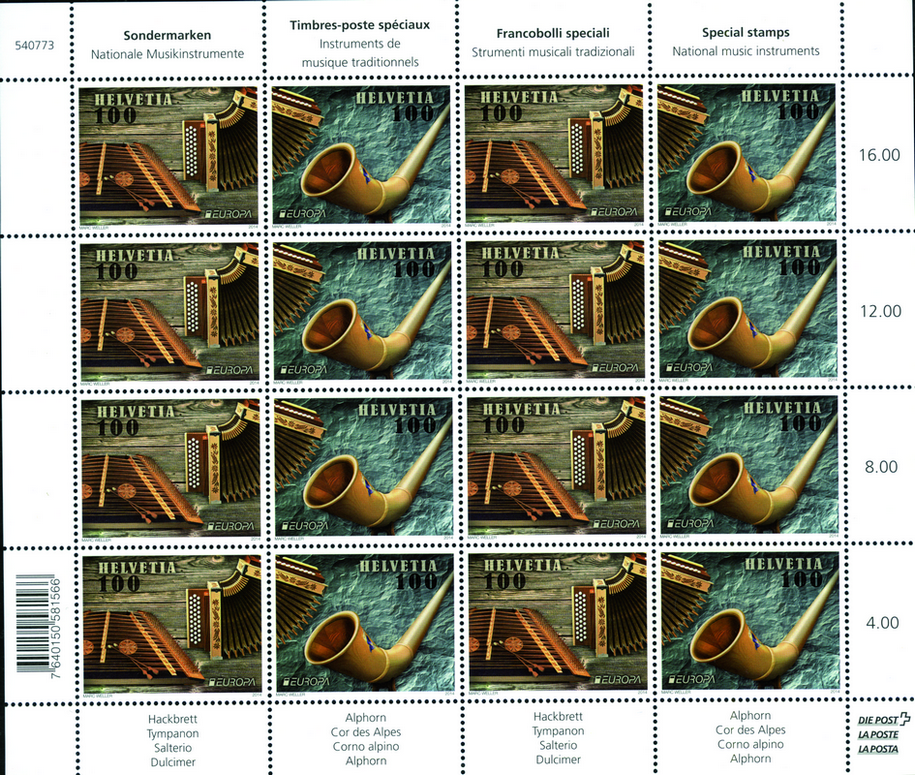 2014, Europa-Nationale Musikinstrumente