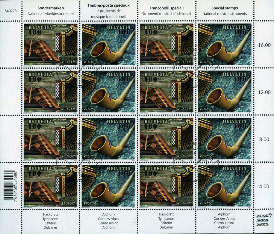 2014, Europa-Nationale Musikinstrumente
