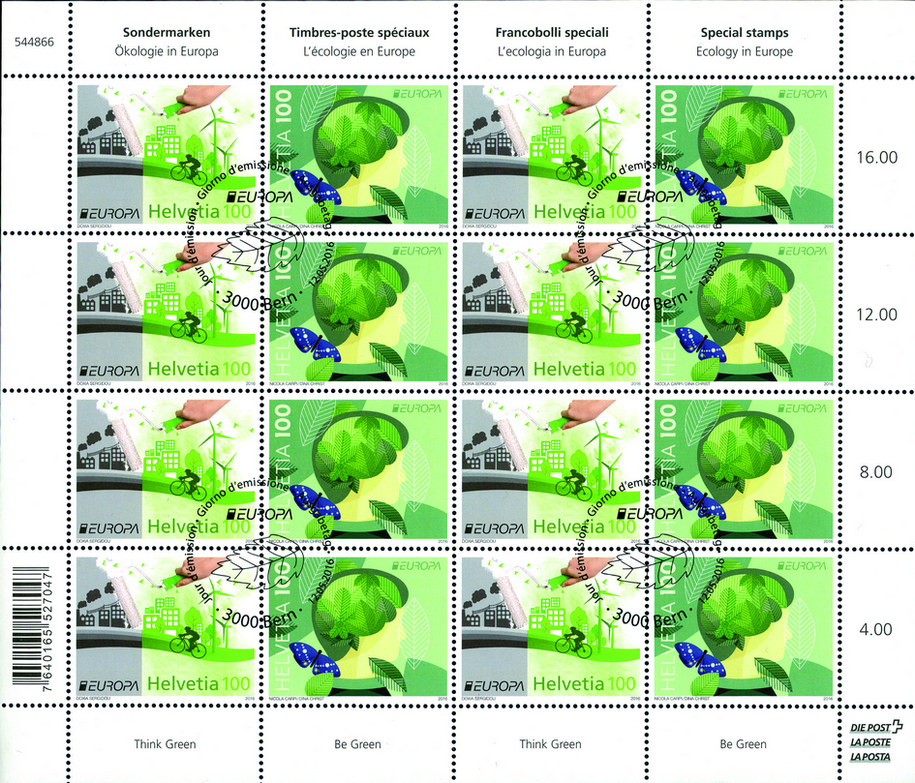 2016, Europa-Ökologie in Europa