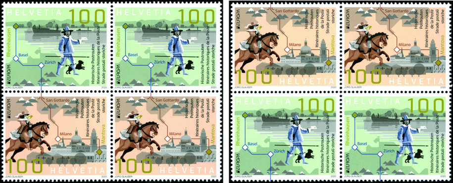 2020, Europa-Historische Postrouten