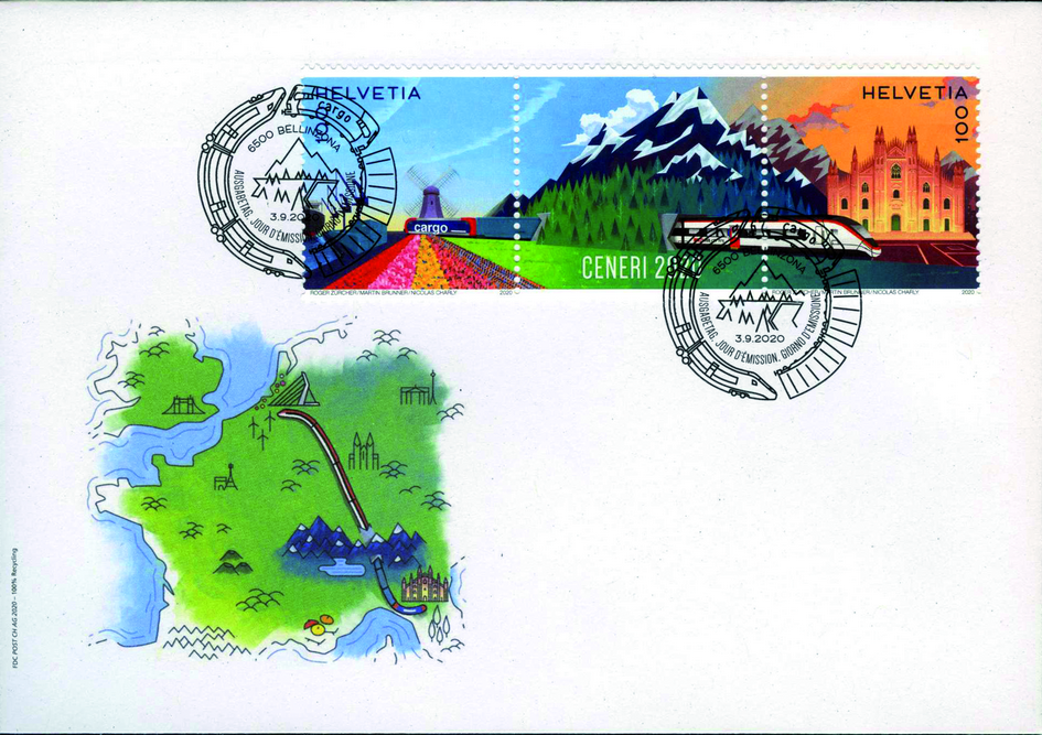 100+100 Rp. Nord und Süd