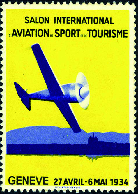 1934, Salon international, aviation de sport et de tourisme, Genève,