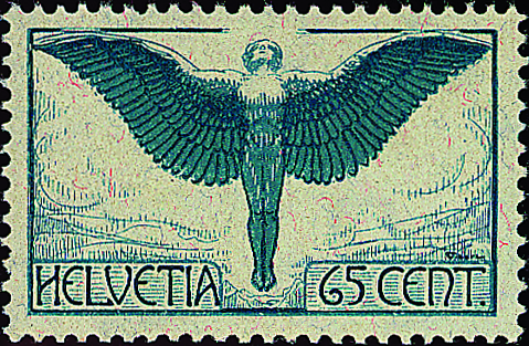 65 Rp. Ikarus, blau-hellblau