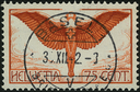 75 Rp. Ikarus, orange-braunviolett