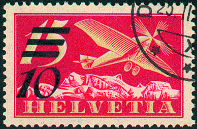 10-15 Rp. rot-gelbgrün