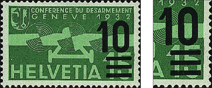 10-15 Rp. grün-blaugrün