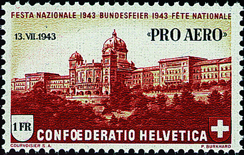 1 Fr. Bundeshaus in Bern