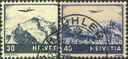 1948, Farbänderung der Landschaftsbilde