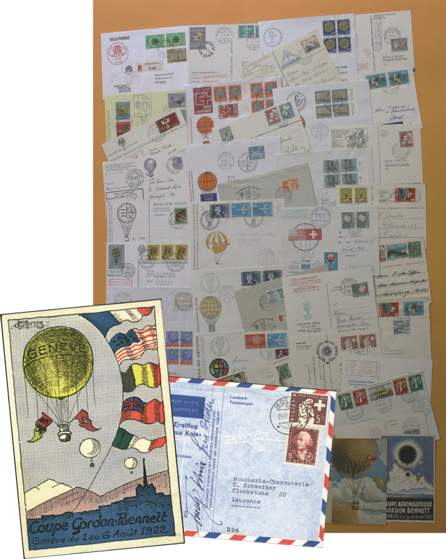 1938-1989, Ballon-Post-Kollektion