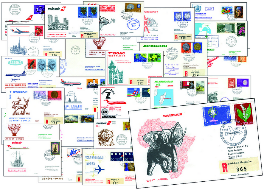 1962-1996, Swissair-Kollektion