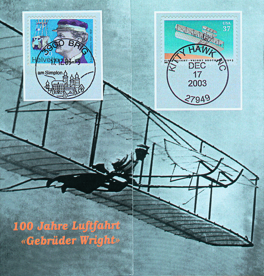 2003, 100 Jahre Luftfahrt &quot;Gebrüder Wright&quot;