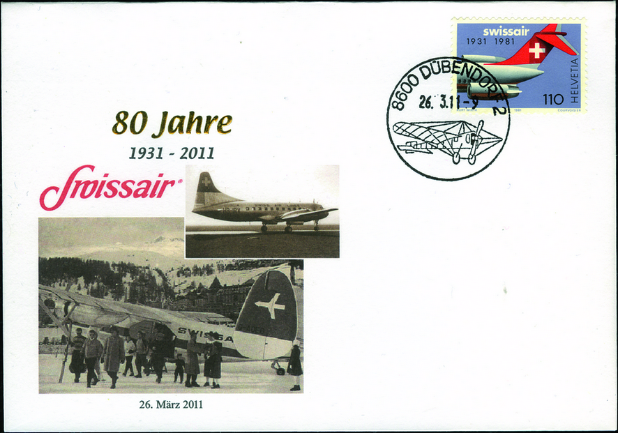 2011, 80 Jahre Swissair