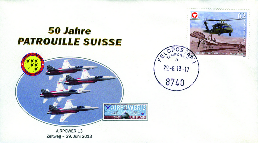 2013, Patrouille Suisse: Airpower Zeltweg