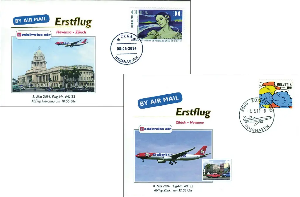 Edelweiss Air - Direktflug Zürich-Havanna und retour