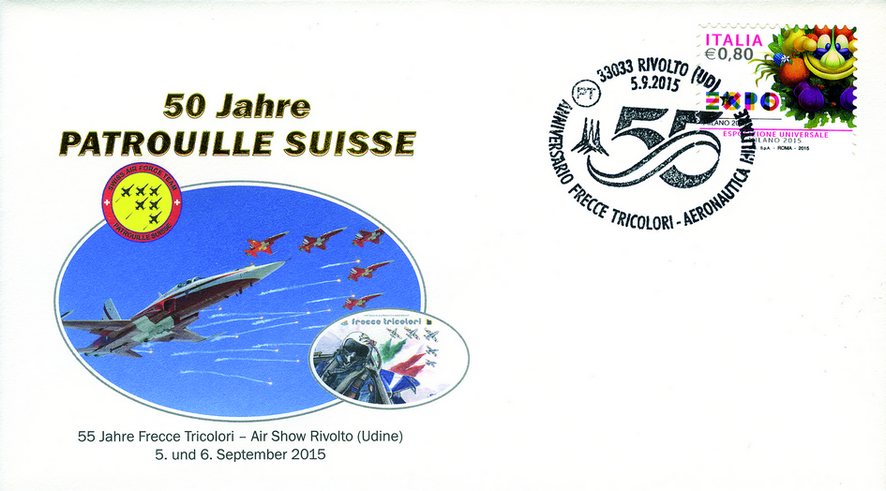 2015, Patrouille Suisse - Airshow Rivolto