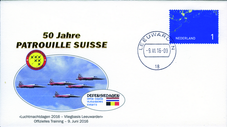 2016, Patrouille Suisse - Show in Leeuwarden (NL)