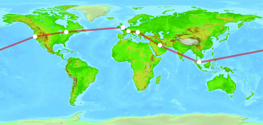 2017, Sammlung "Douglas DC-3 - around the world"