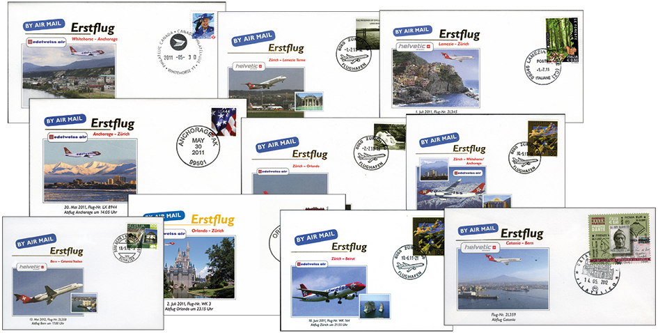 2017, Schweizer Erstflüge