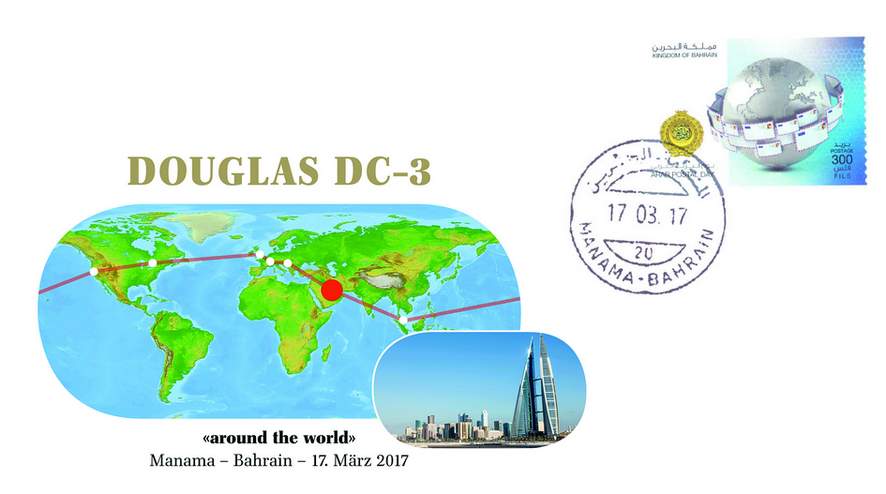 2017, Douglas DC-3 around the world