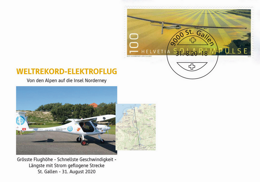 2020, Weltrekord Elektroflug