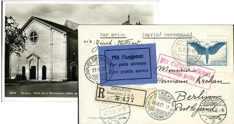 1927, Zürich-Stuttgart - Berlin