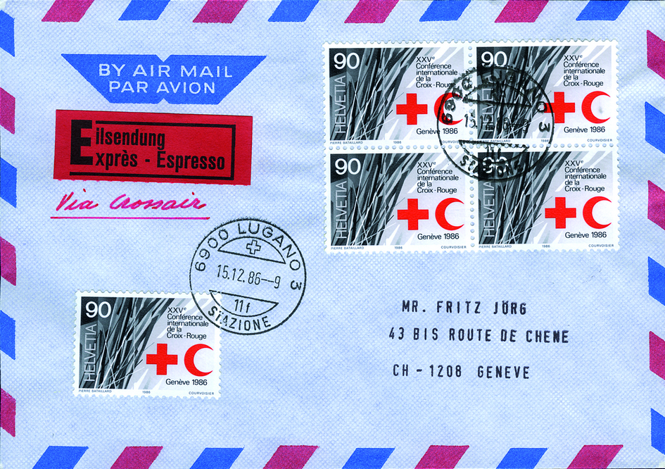 1986, Lufthansa, Lugano-Genf