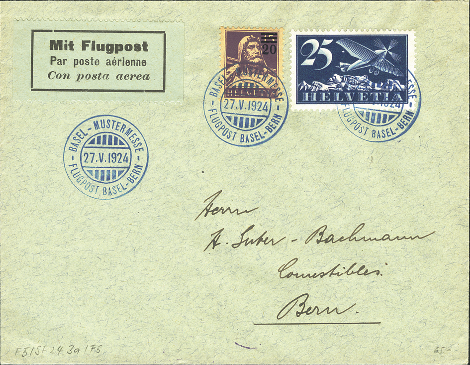 1924, Basel-Bern