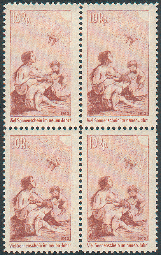 10 Rp. rotbraun