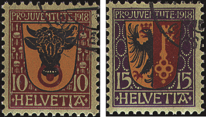 1918, Kantonswappen