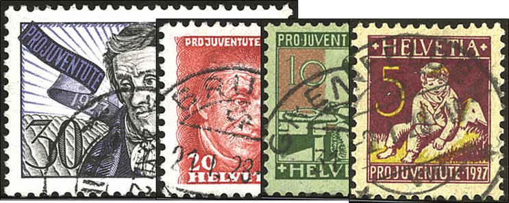 1927, Pestalozzi-Gedenkmarken