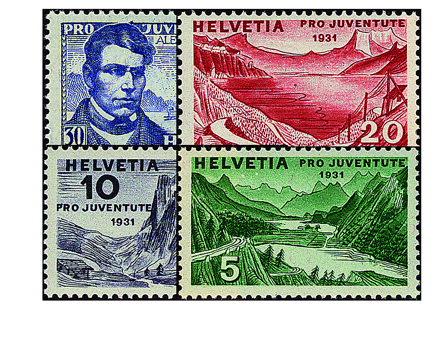 1931, Landschaften du Bildnis Alexandre Vinets