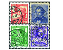 1935, Schweizer Frauentrachten und Bildnis Stefano Franscinis