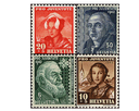 1942, Bildnisse N. Riggenbachs und K.Eschers von der Linth, und Schweizer Frauentrachten
