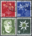 1944, Bildnis Numa Droz' und Alpenblumenbilder