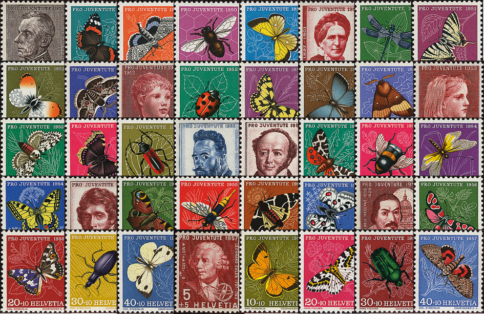 1950-1957, Pro Juventute