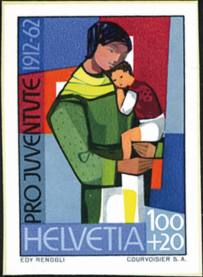 1962, 50 Jahre Pro-Juventute-Marken