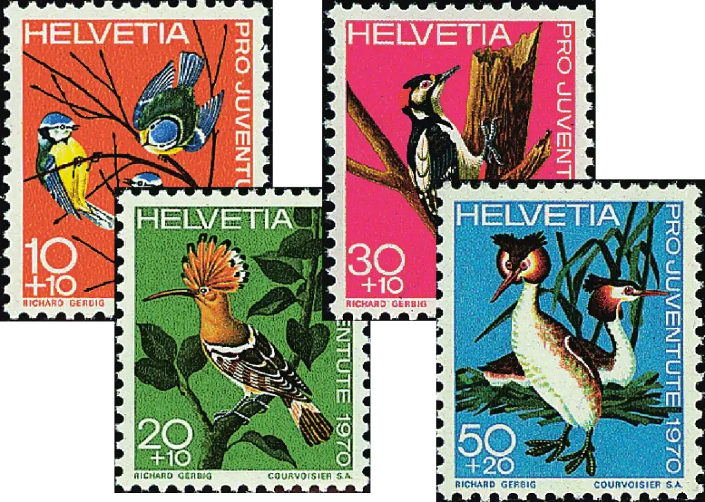 1970, Einheimische Vögel