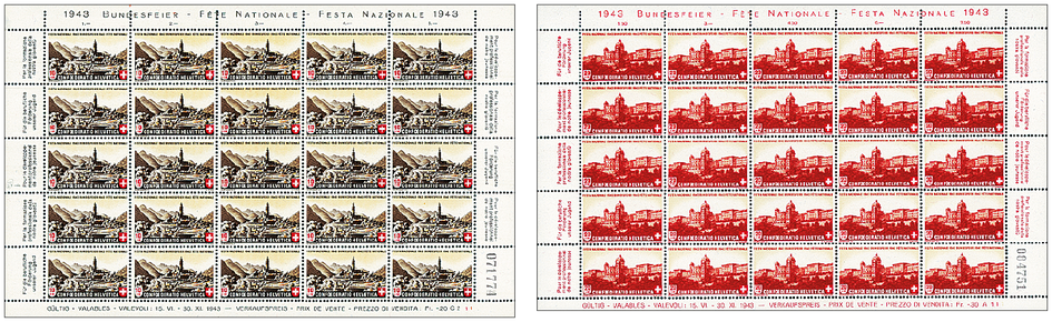 1943, Landschafts- und Stadtbild